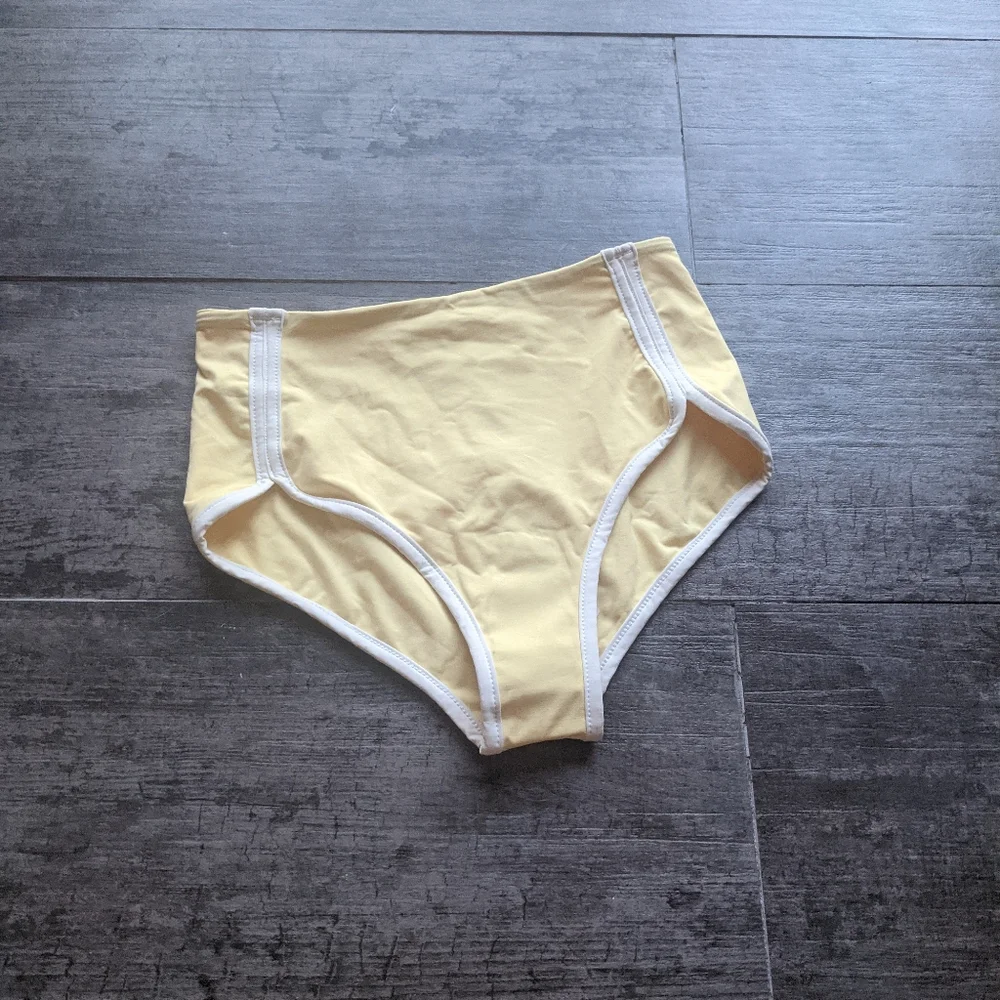 L*Space Cali High Cut Full Coverage Bikini Brief Bottom